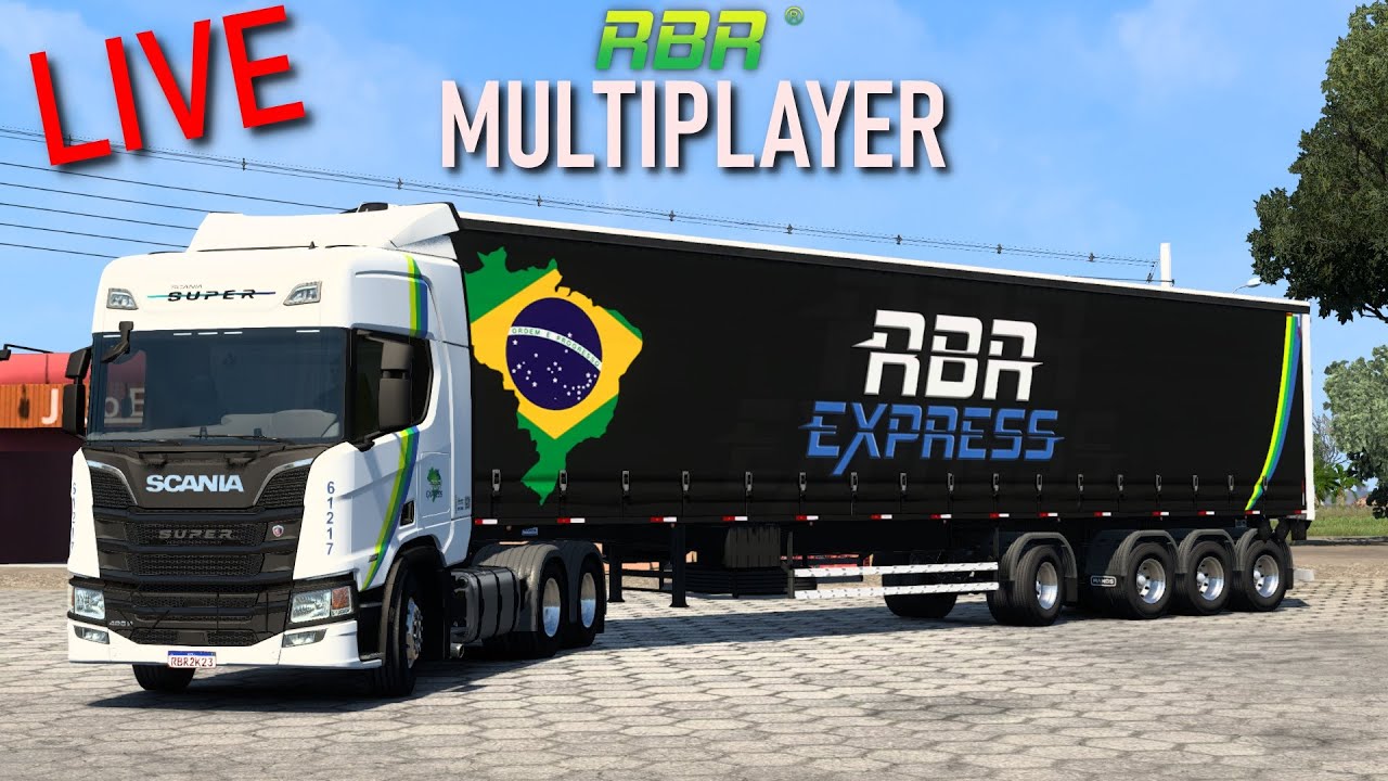 ETS 2 MAPA RBR 6.1 MULTIPLAYER / COMBOIO