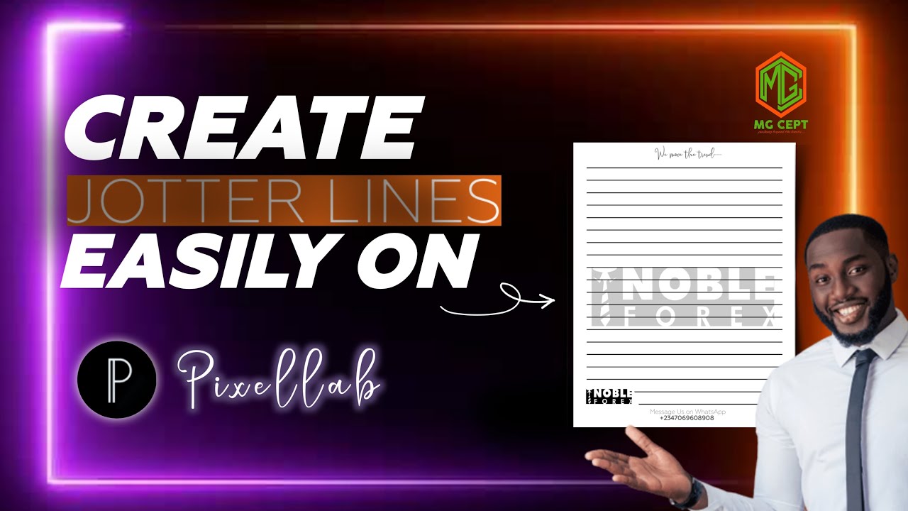 Pixellab How to Create jotter lines | SMARTPHONE GRAPHICS