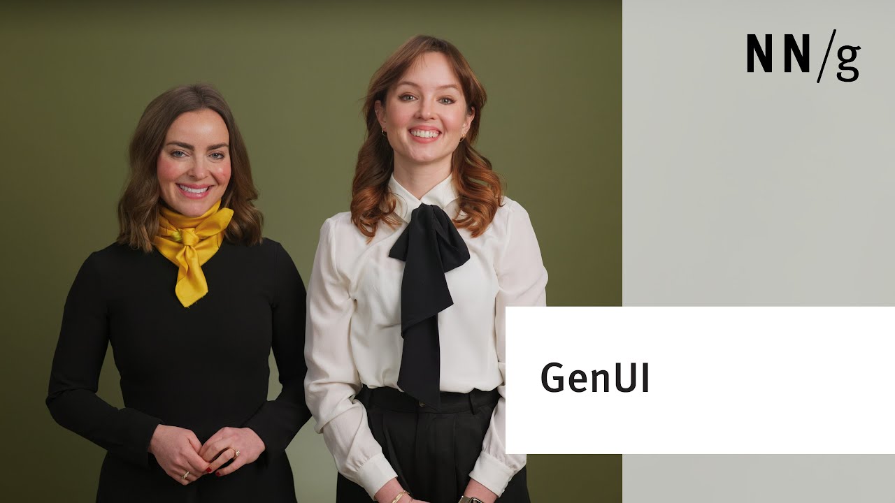 GenUI: интерфейсы, генерируемые искусственным интеллектом