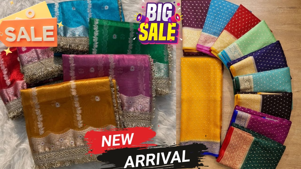 इस Sale में ₹500 से ₹2550 तक सब मिलेगा 🔥 | Banarasi Silk | Noor Trend