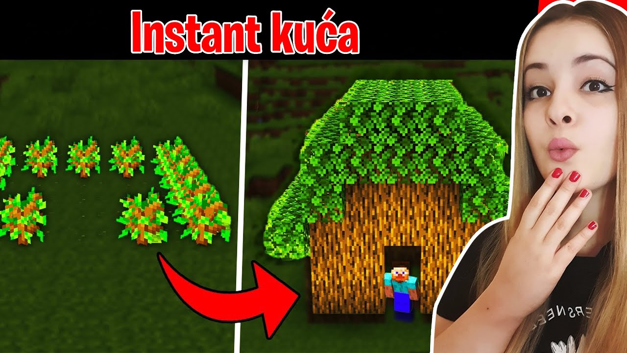 Testiramo MINECRAFT HAKOVE sa TikTok-a! part 2