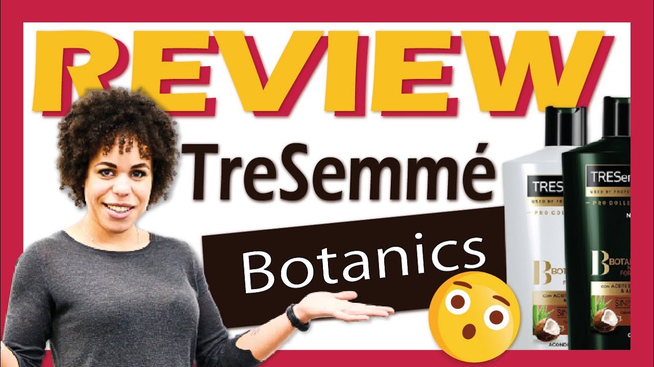 REVIEW MISS DULCES RIZOS - Tresemme Botanique opiniones
