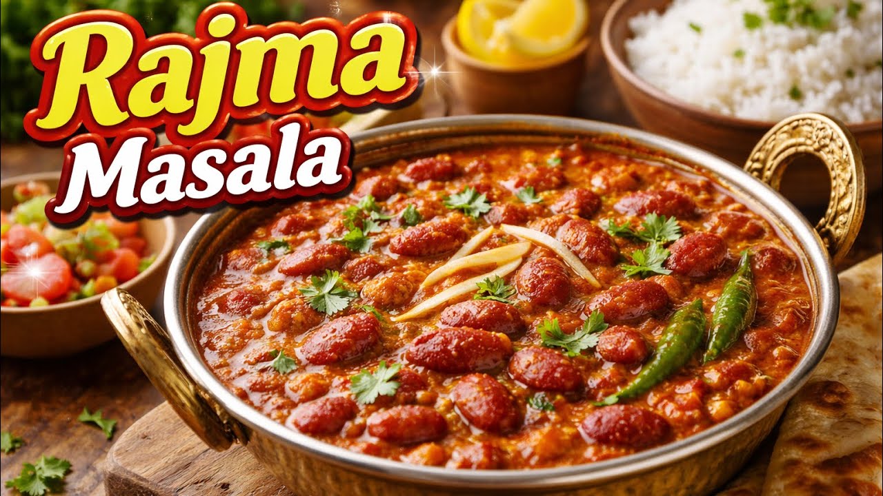 Rajma Masala Recipe | Authentic Punjabi Style Rajma That Melts in Your Mouth 😍