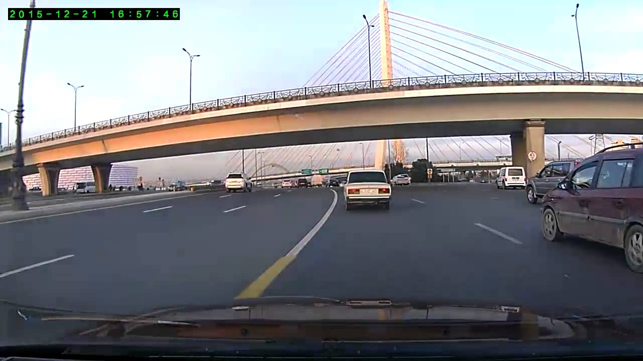 Bakı. Aeroport yolu..