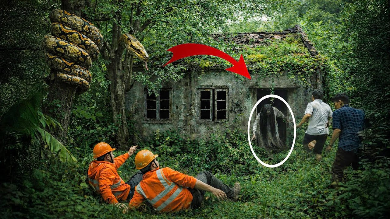 Time Lapse: Cleaning an Overgrown Abandoned Home Turns Into a Giant Python Encounter 🐍