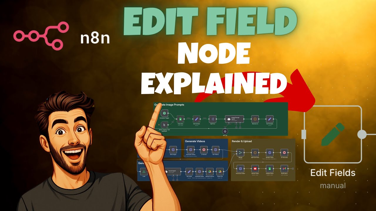 Mastering the n8n Set (Edit Fields) Node: Step-by-Step Guide