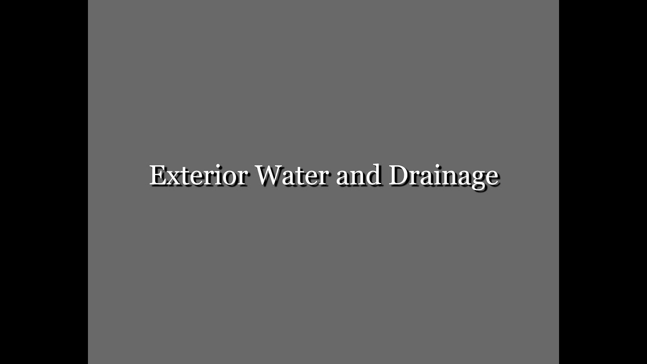 Sumner RV Trailer Walkthrough - Exterior Water and Drainage