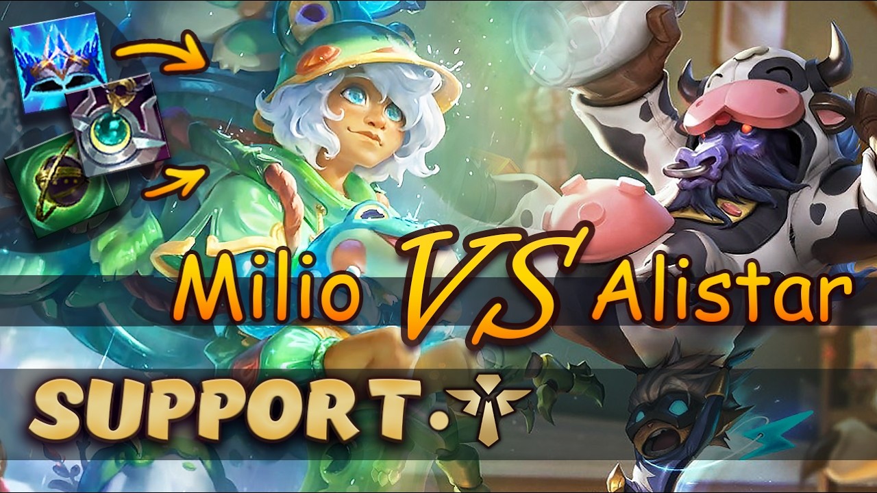 Milio & Veigar vs Alistar & Xayah | Support | Full game | League of Legends - patch 26.04