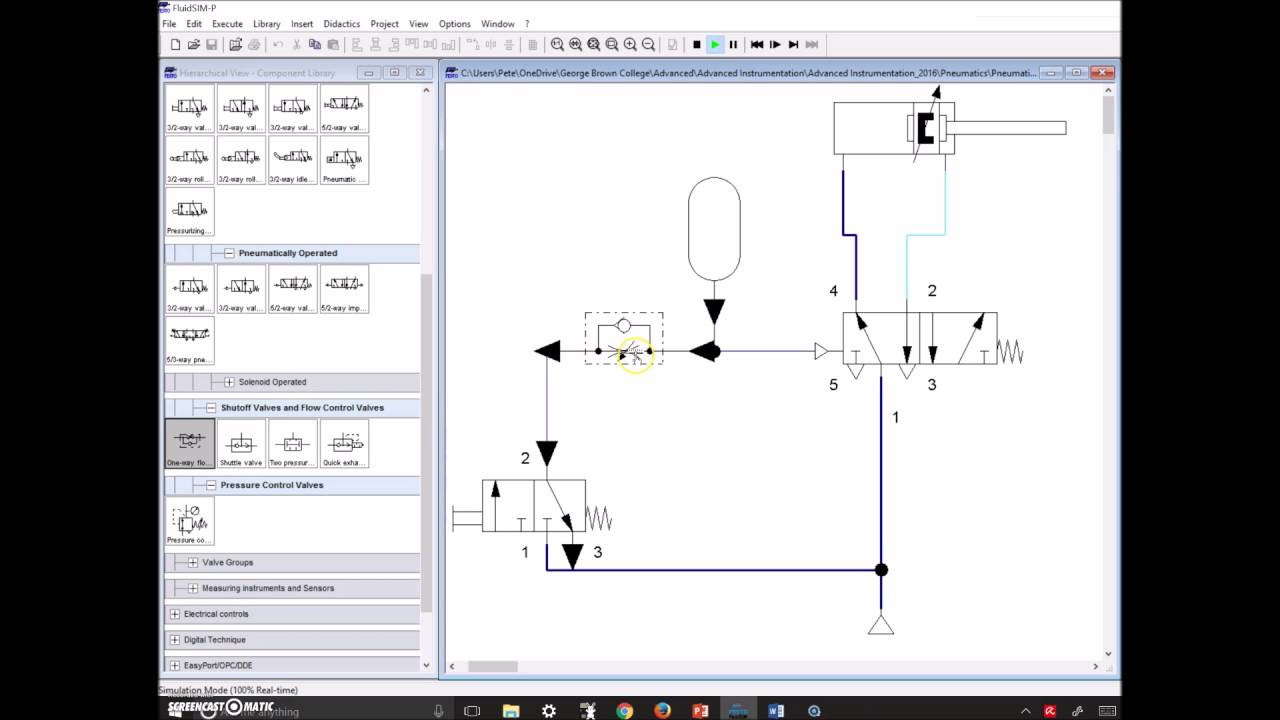 Pneumatics Lab_13 Off Delay Pneumatic Timer