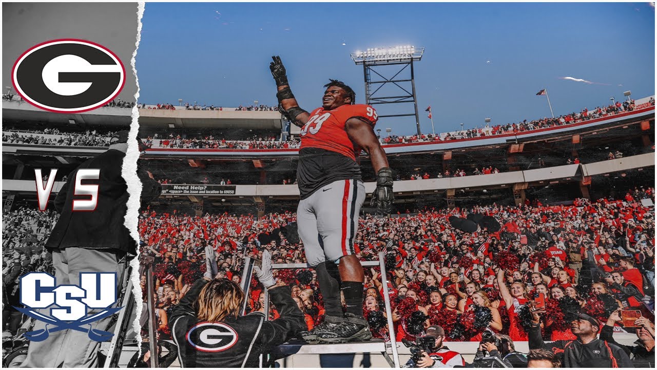 #1 Georgia Highlights Vs. Charleston Southern 2021 | CFB Week 12 | (Scott Howard Radio Call)