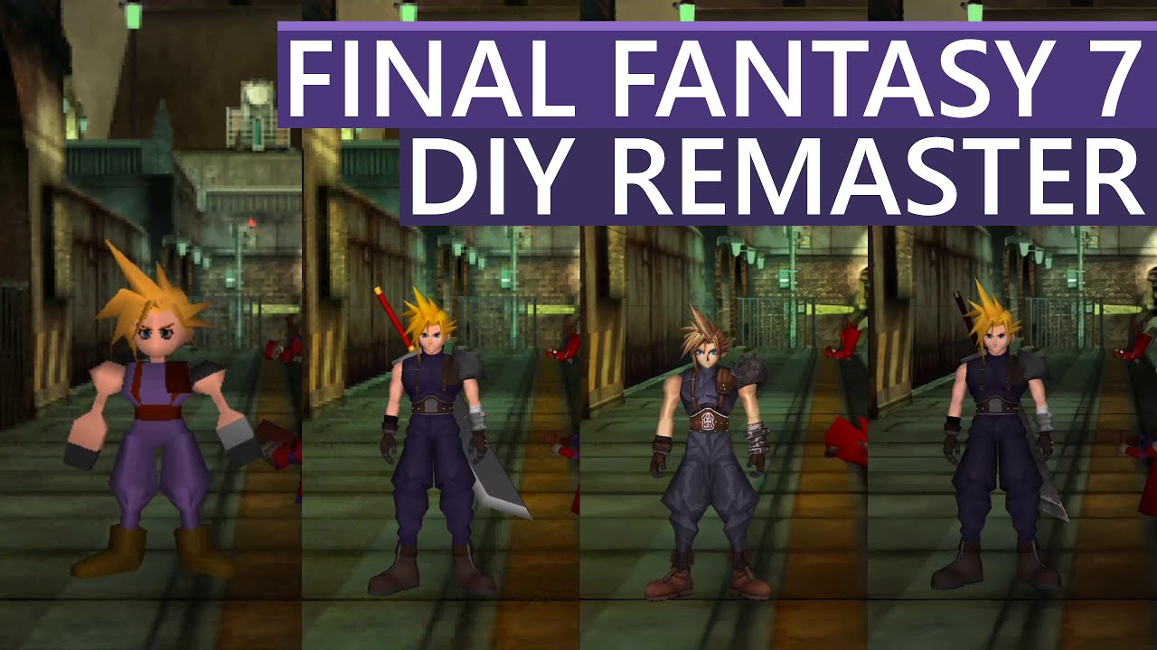 Modbar - Final Fantasy 7 ganz einfach selbst remastern!