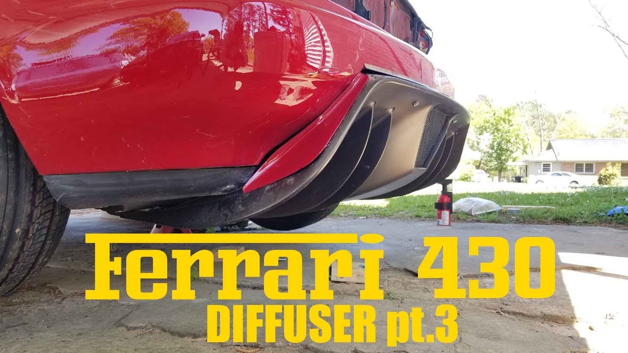 Ferrari Diffuser on an MR2 (pt. 3)