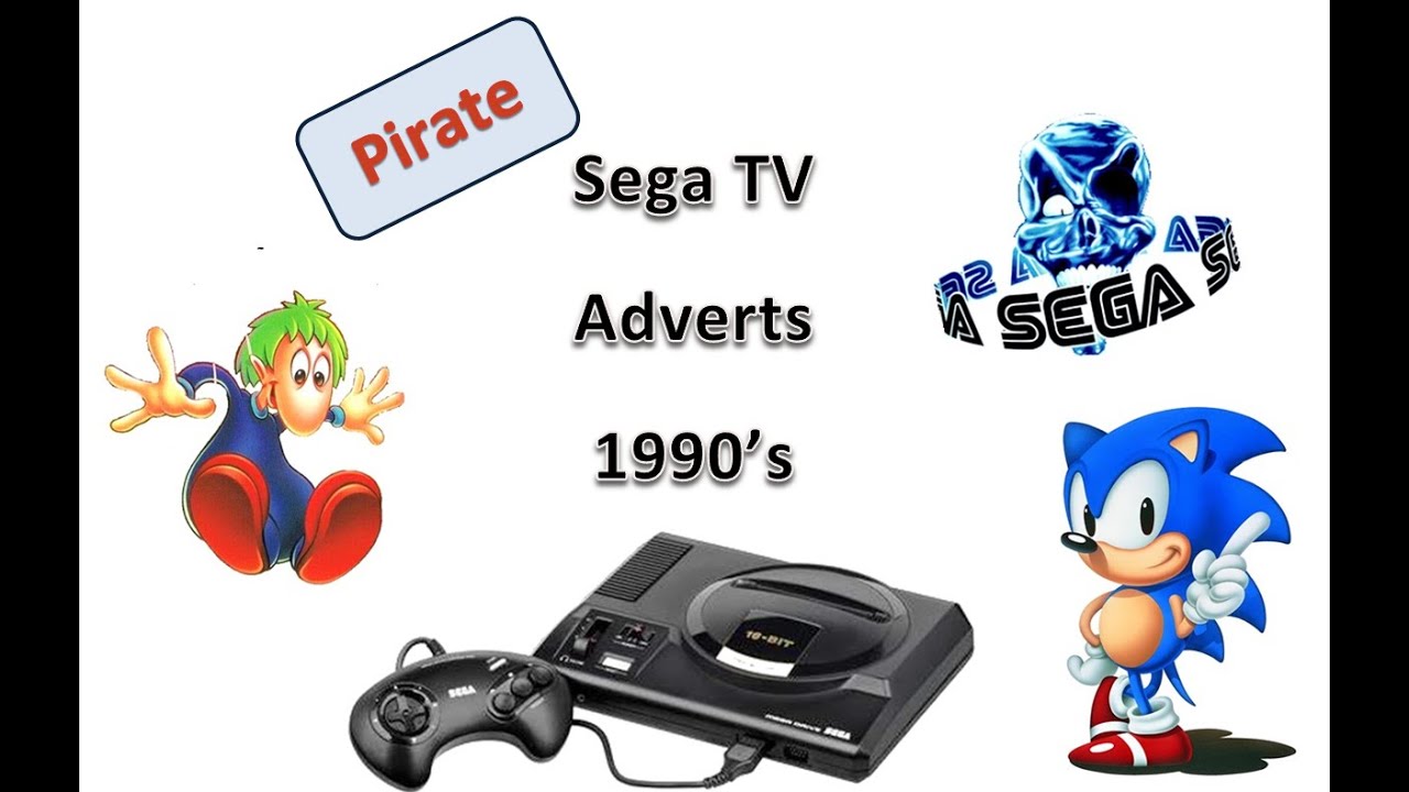(1990s) Sega Mega Drive Pirate TV Games Console Advert Compilation