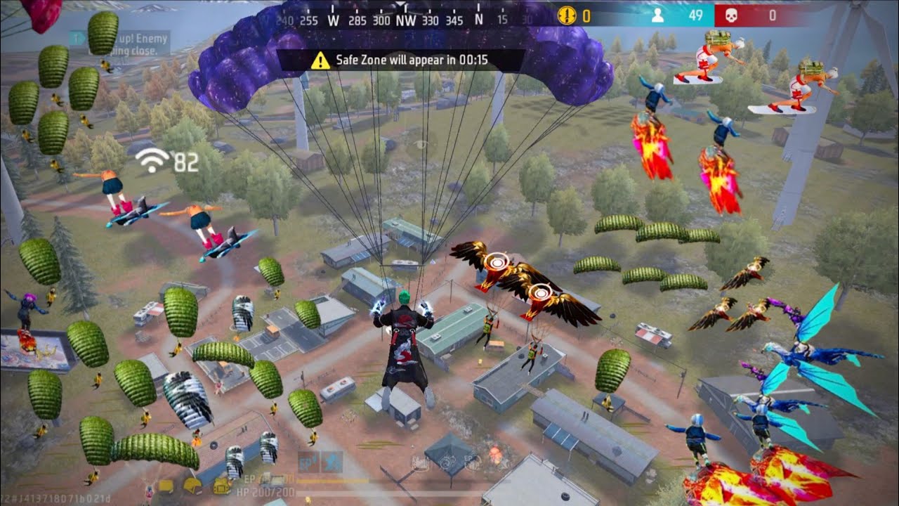 27 Kill 🤯 M4A1+MP5💪 99% Headshot rate 💯 solo vs squad Full gameplay ✨ free fire mobile player 📲