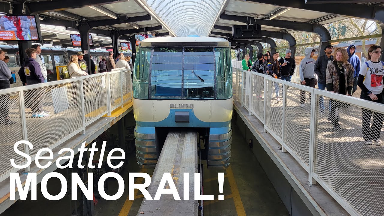 A Round Trip on the Seattle Center Monorail