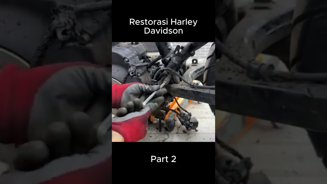Full Restorasi Harley Davidson | Part 2| Yt BelarusCustom 