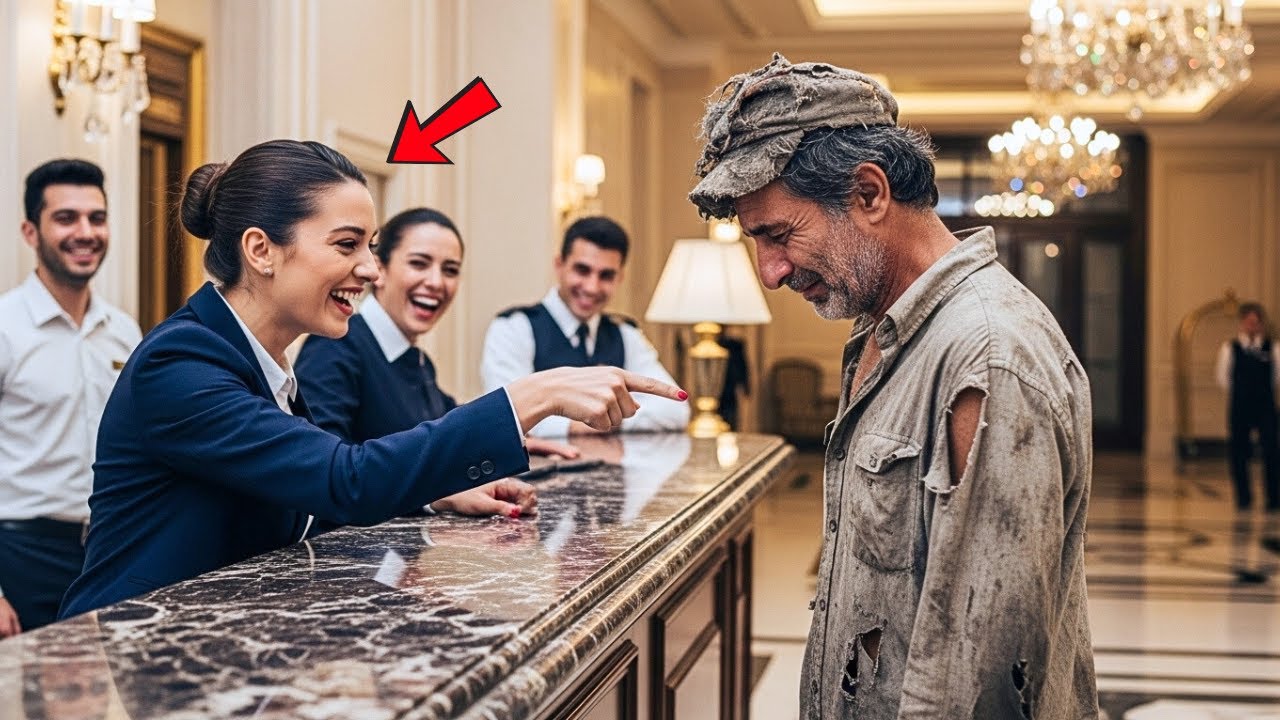 “EĞER BAKİYEM VARSA, SANA ÜÇ KATINI ÖDERİM!” - MÜDÜR, ZAVALLI ADAMA BAĞIRDI... AMA KİM OLDUĞUNU...