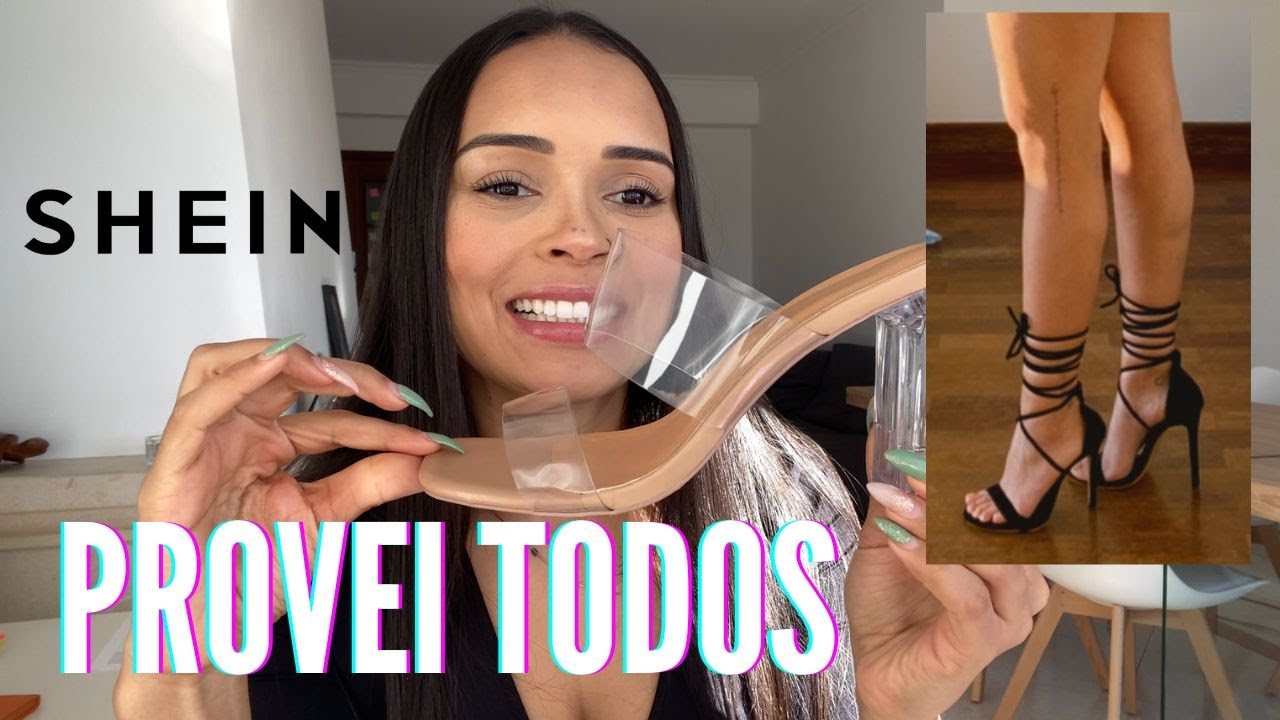 PROVANDO CALÇADOS DA SHEIN | CALÇADOS DA SHEIN SÃO BONS? VALE A PENA COMPRAR CALÇADO DA SHEIN?