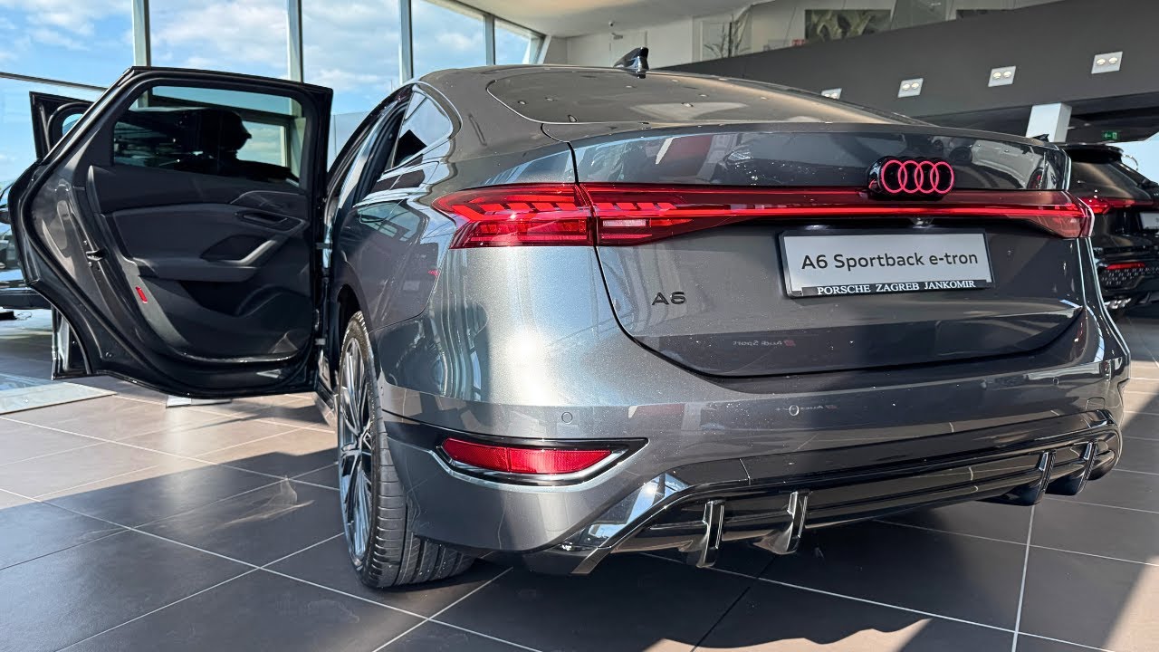 NEW 2025 Audi A6 Sportback e-tron - Interior and Exterior Details