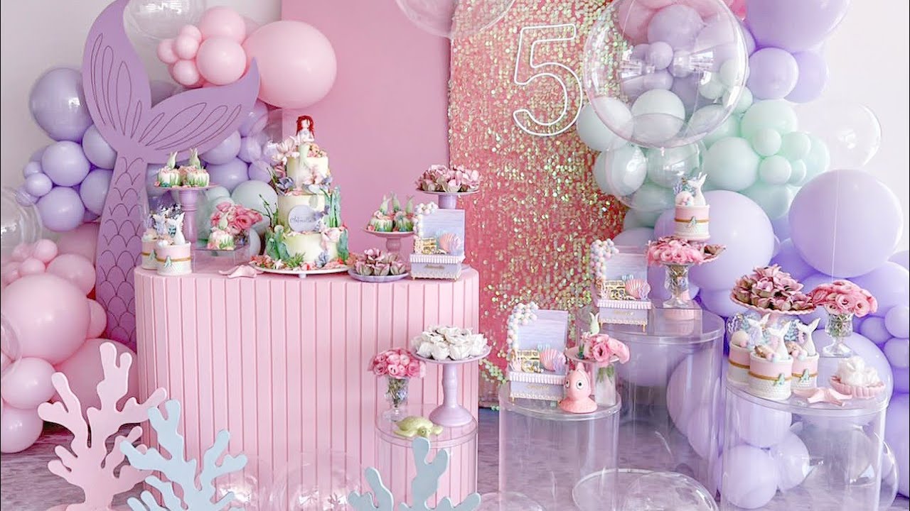 Decoração de Festa Sereia