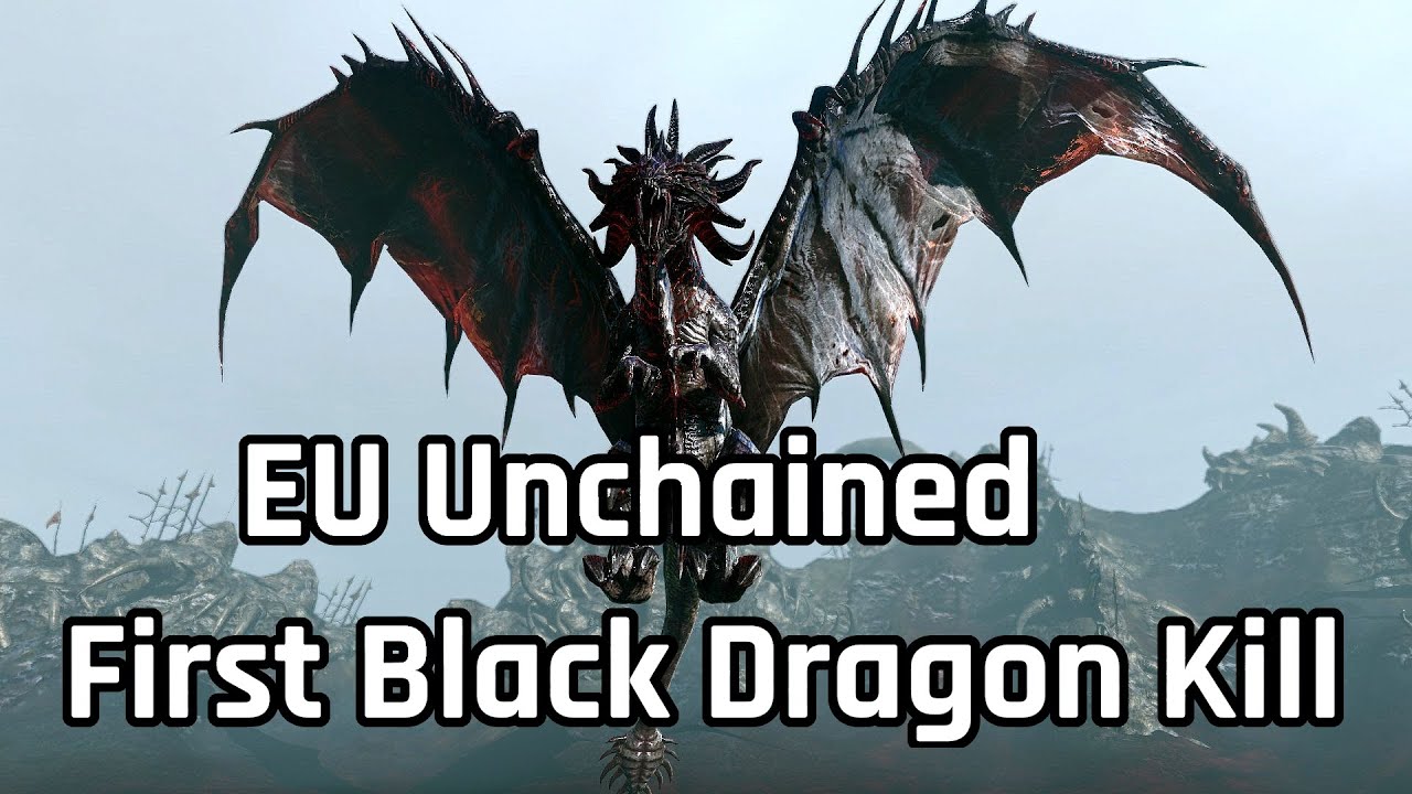 [ArcheAge] EU Unchained First Black Dragon Kill
