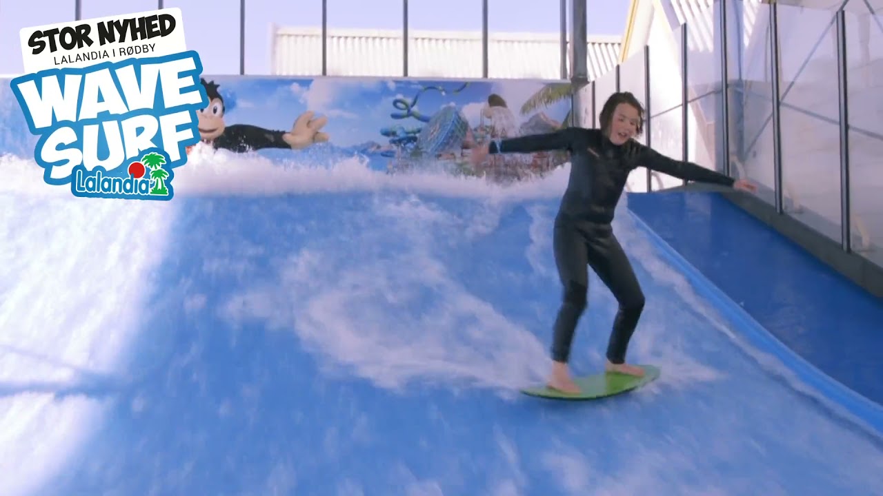 WaveSurf - Stor nyhed i Lalandia i R&oslash;dby