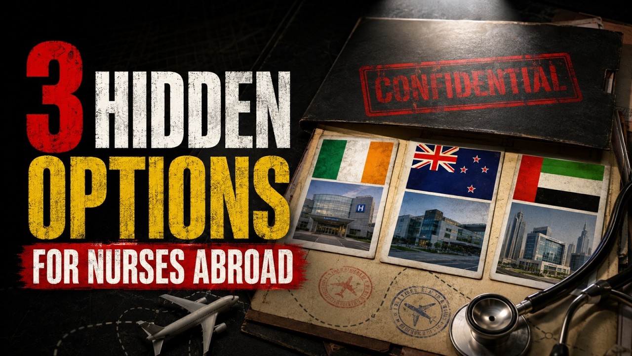 3 Best Countries for Nurses Abroad | Ireland, New Zealand & UAE | Nursing Career Guide