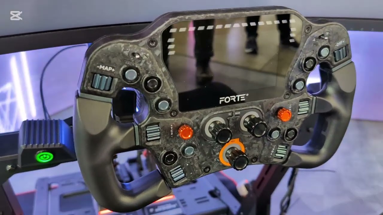 Asetek Forte Formula Pro steering wheel
