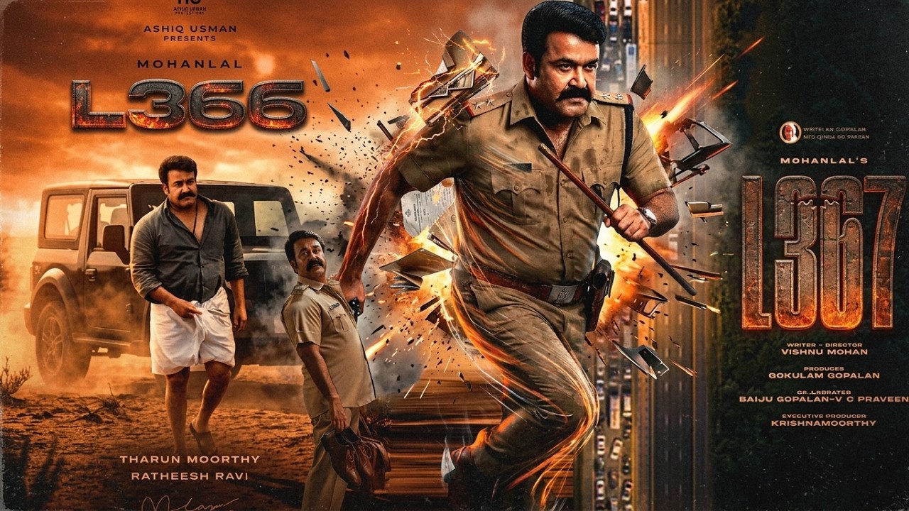 L366 Trailer  L366 Mohanlal  New South Indian Movie  Mohanlal New Movie  L366 Teaser