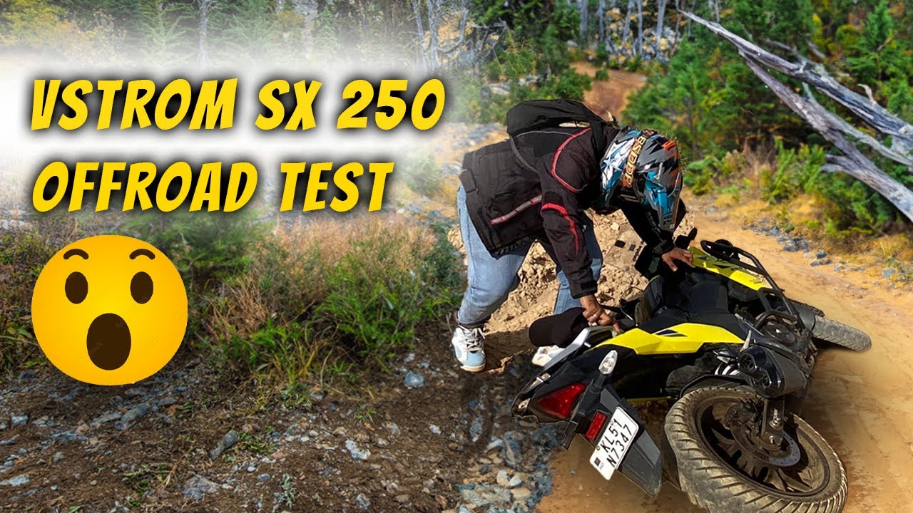 VSTROM SX 250- OFFROAD TEST.🙀-Mr achayan