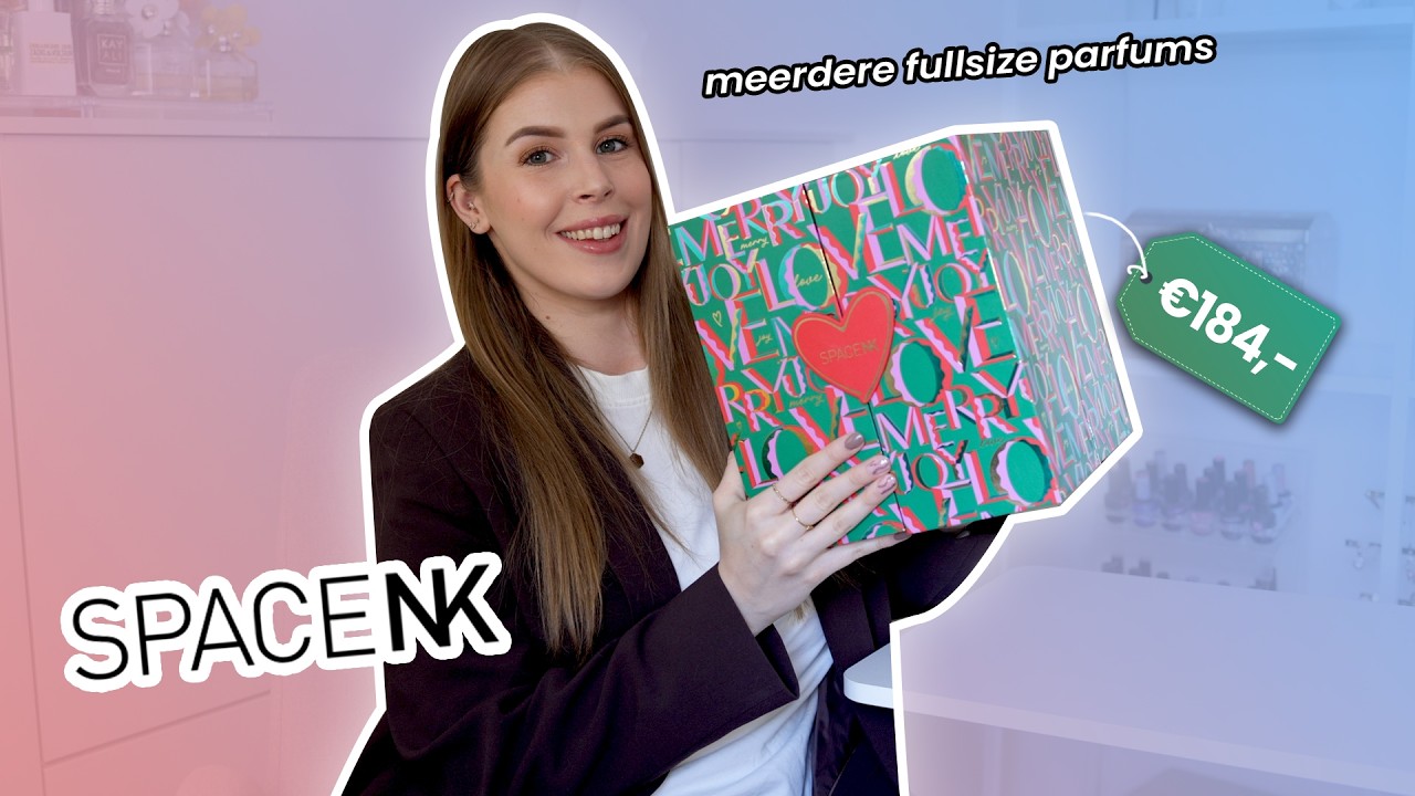 Fullsize parfum adventskalender | SpaceNK Parfum Adventskalender unboxing  🎄❤️