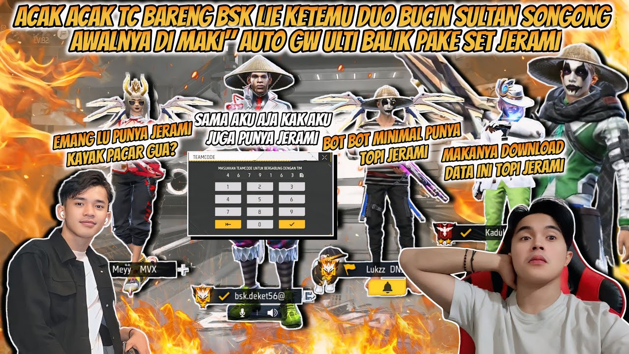 ACAK-ACAK TC BARENG LIE KETEMU DUO BUCIN SONGONG DI KATAIN BOT GAK PUNYA JERAMI AUTO KASIH PAHAM!