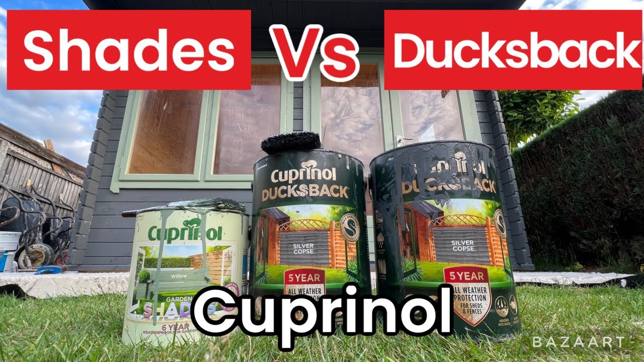 Rolety Cuprinol a farba do płot&oacute;w Ducksback &ndash; jaka jest r&oacute;żnica?