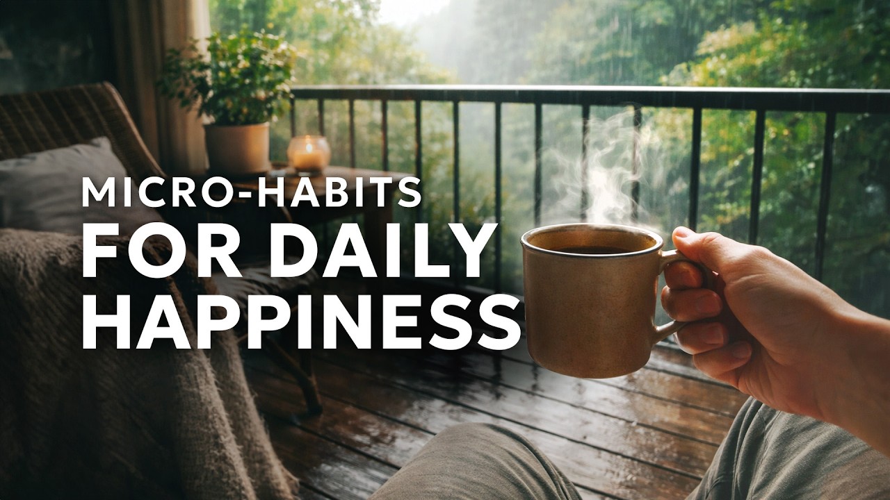 8 Tiny Habits That Train Your Brain to Feel Happier