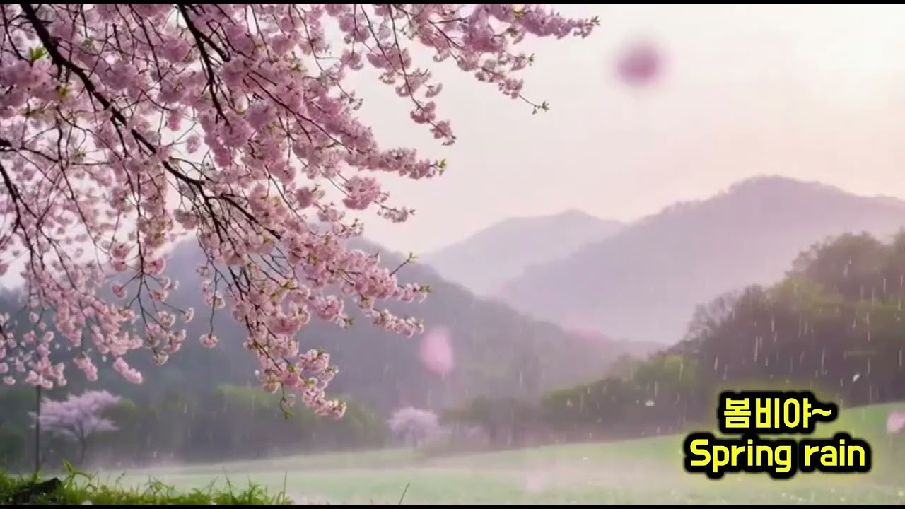 봄비야~ l Spring rain #7080 #트로트 #시니어