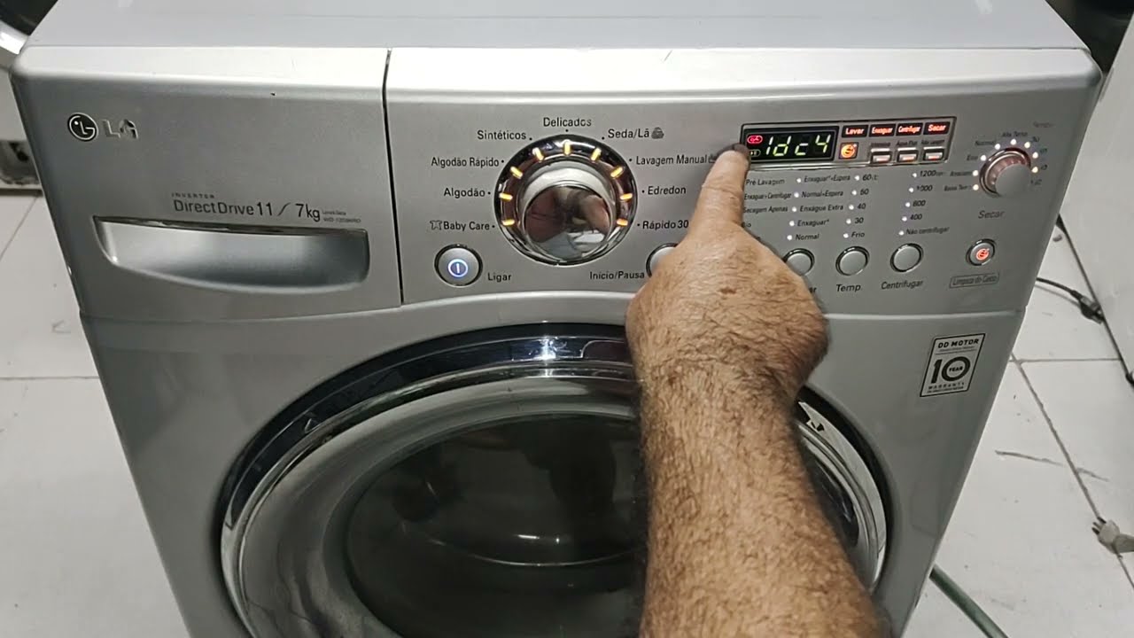 Lava e seca LG WD-12596RD auto teste