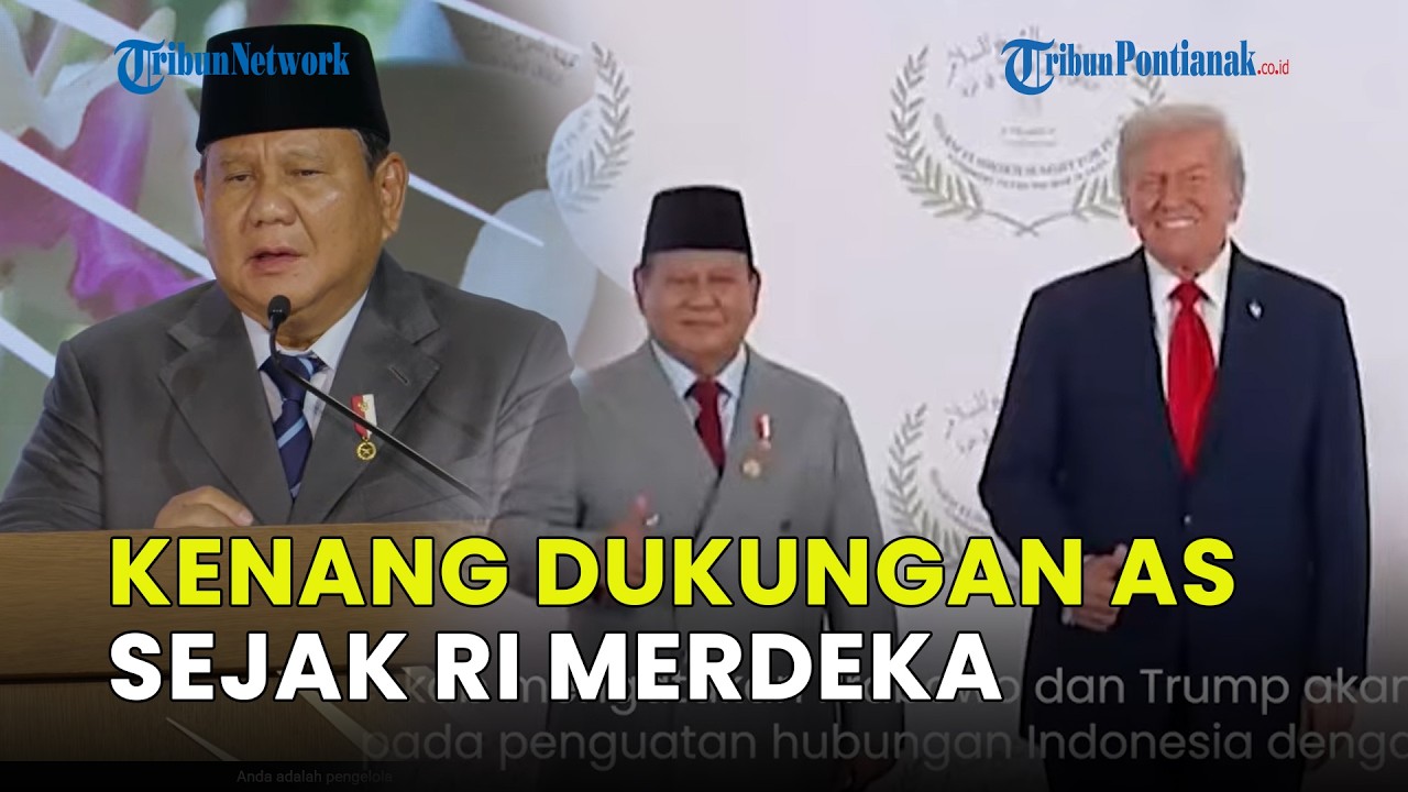 PRABOWO KENANG DUKUNGAN AS SEJAK RI RAIH KEMERDEKAAN