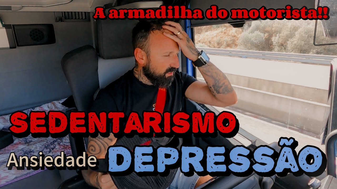 A Verdade Sobre Ser Camionista: Sedentarismo, Ansiedade e Depressão