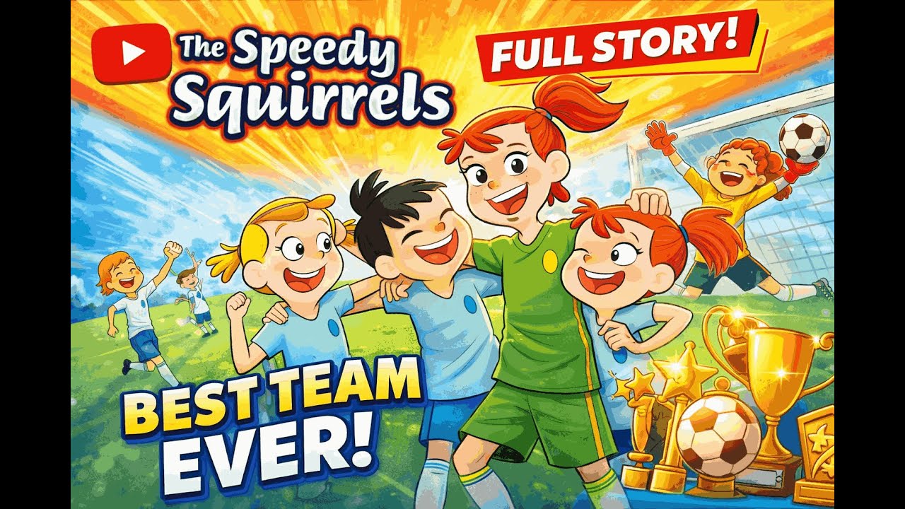 The Speedy Squirrels | Inspiring Story About Teamwork and Leadership for Kids