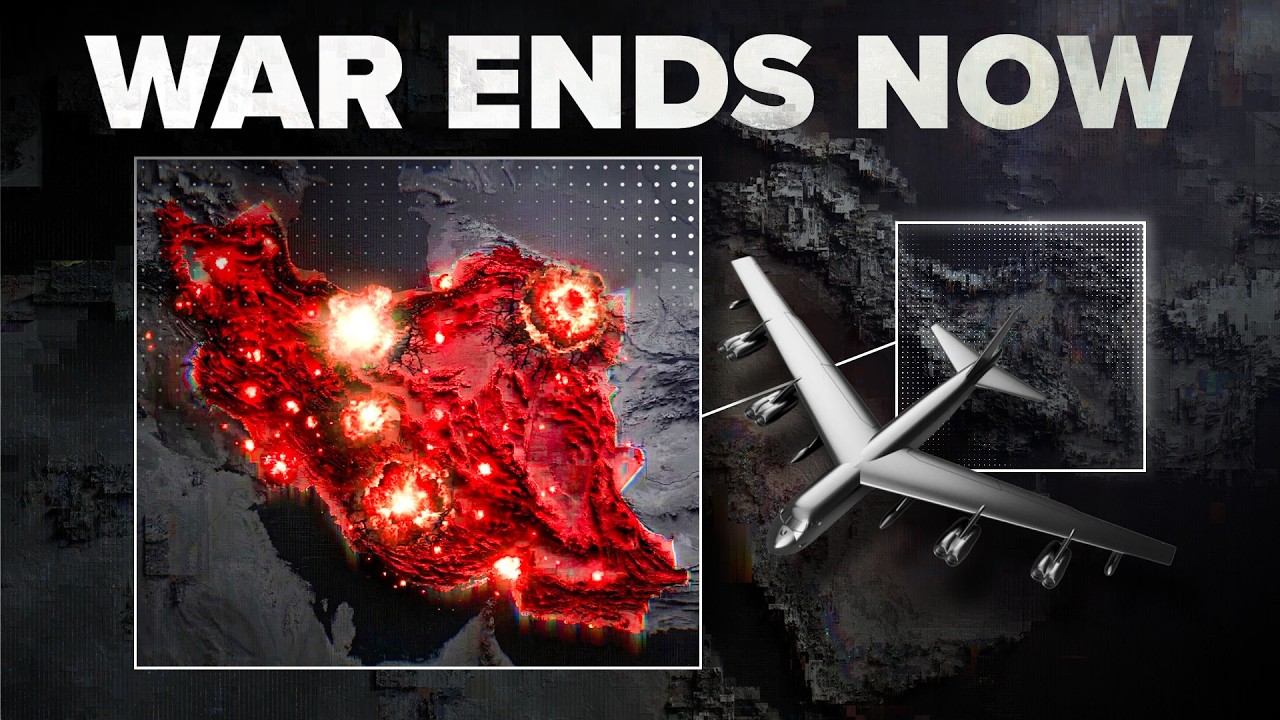 Над Ираном поднялись огромные огненные шары... Удары бомбардировщика B-52 вызвали цепную реакцию ...