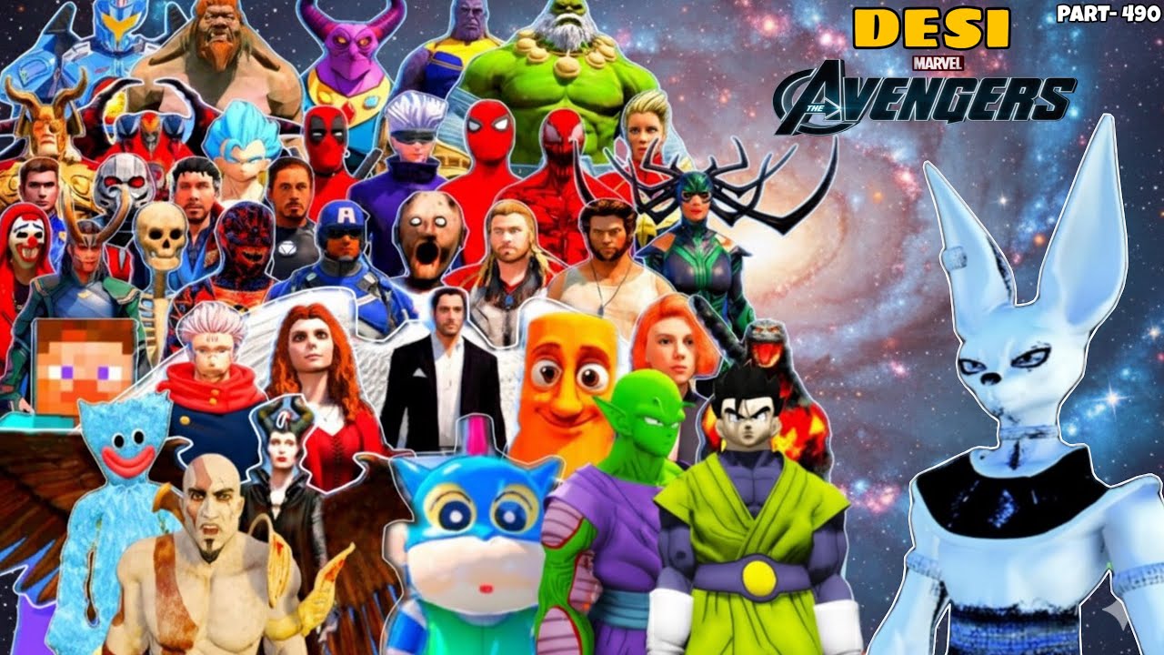 DESI Avengers Shocked as the LORD GOD INFINITY Turns Evil in GTA 5 | GTA V #490