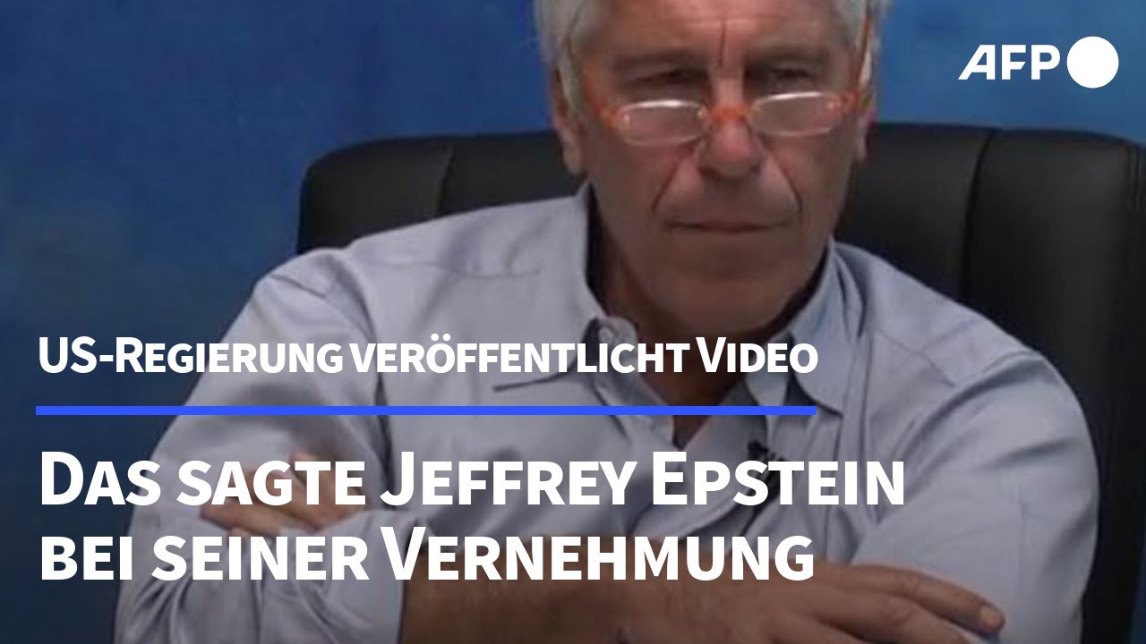 Das sagte Jeffrey Epstein bei seiner Vernehmung | AFP