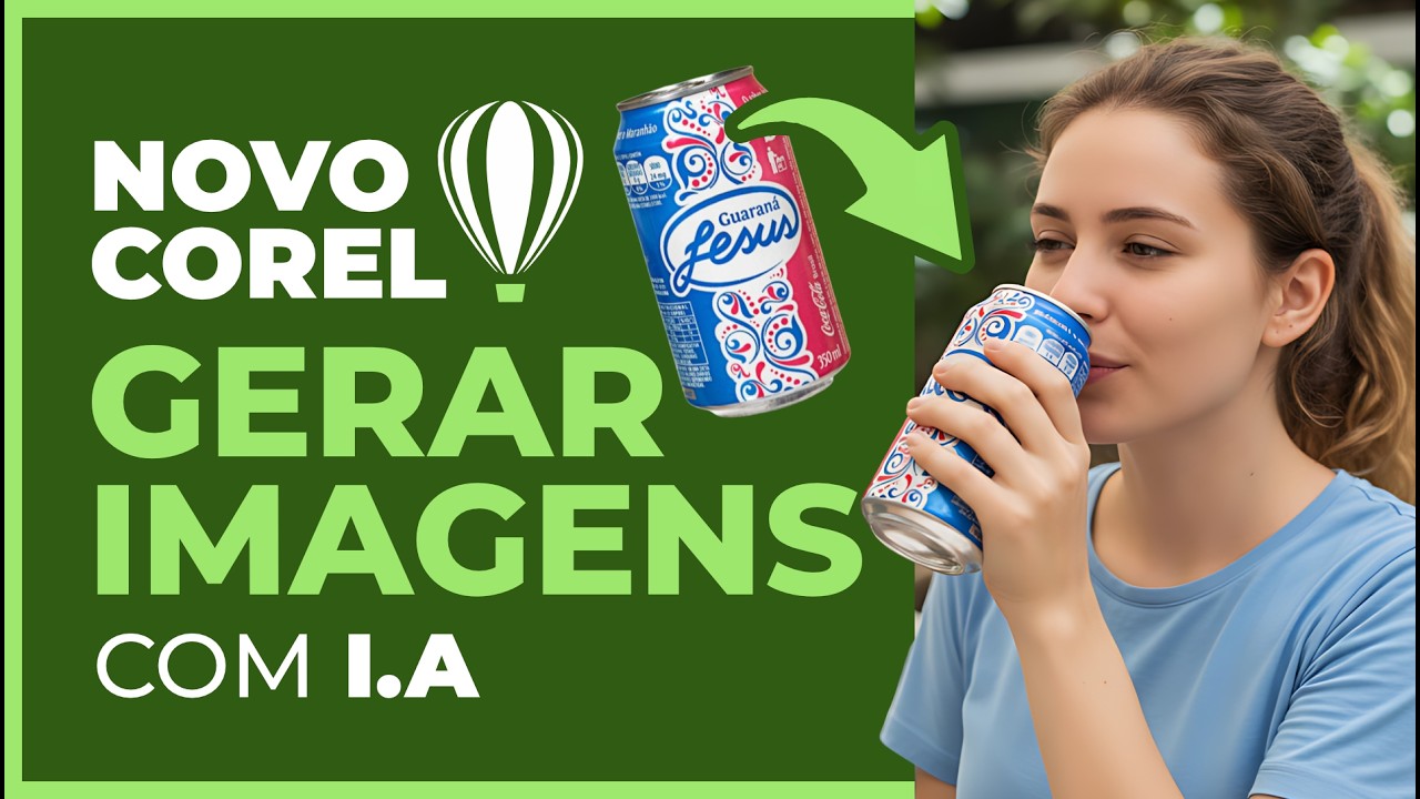 Como usar a nova IA do CorelDRAW Graphics Suite 2026 para criar Imagens!