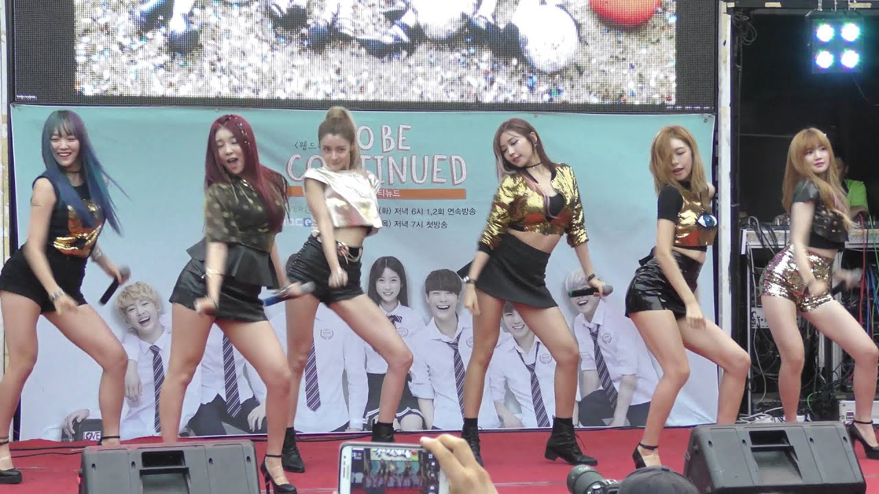 150815 HELLOVENUS _ 난 예술이야 (I'm ill) / ホンデ路上ライブ / 4K fancam