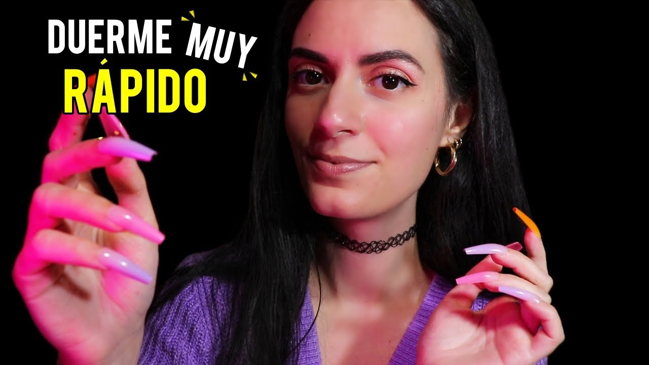 ASMR español para quien NECESITA DORMIR RAPIDO! [+SONIDO NUEVO!]