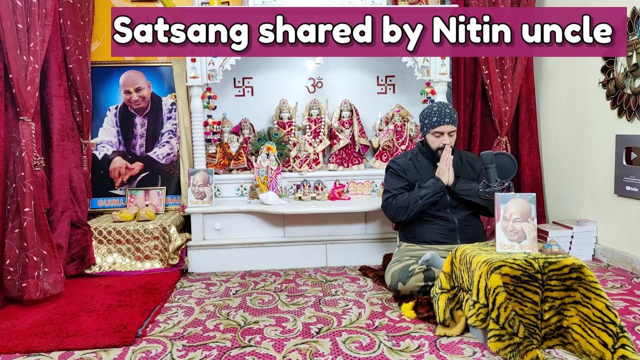Guruji satsang shared by nitin uncle today 2023 January latest @gurujisatsangblessings