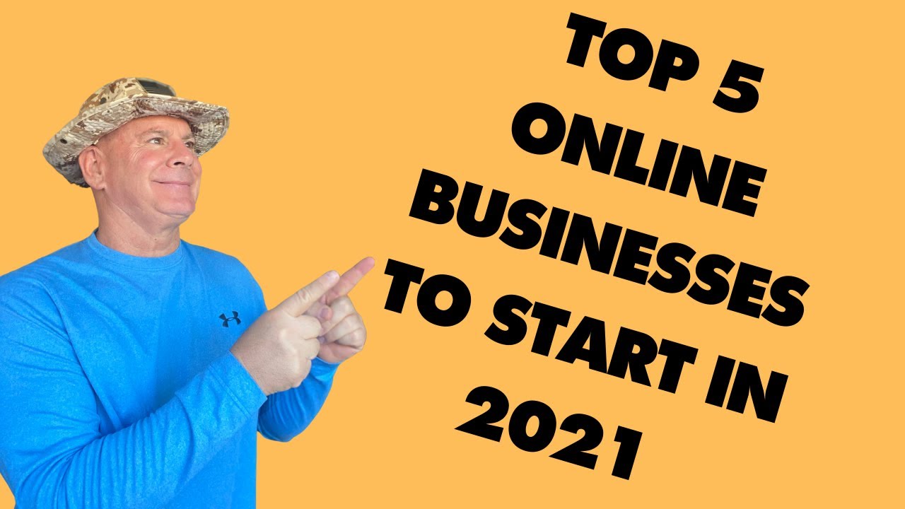 #Shorts  The Top 5 Online Businesses To Start In 2021