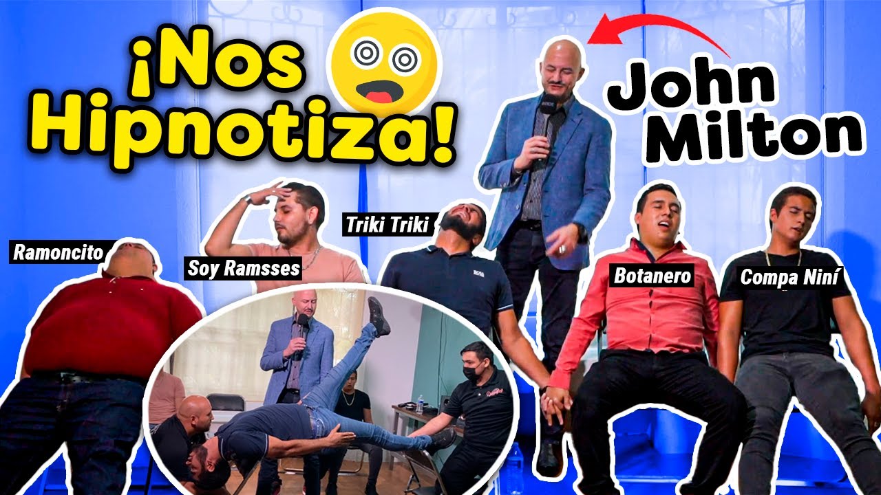 John Milton nos HIPNOTIZA 😵‍💫 SOY TRIKI TRIKI @ozzsoyozz  @SOY-RAMSSES @Ramoncitoeldeculiacan