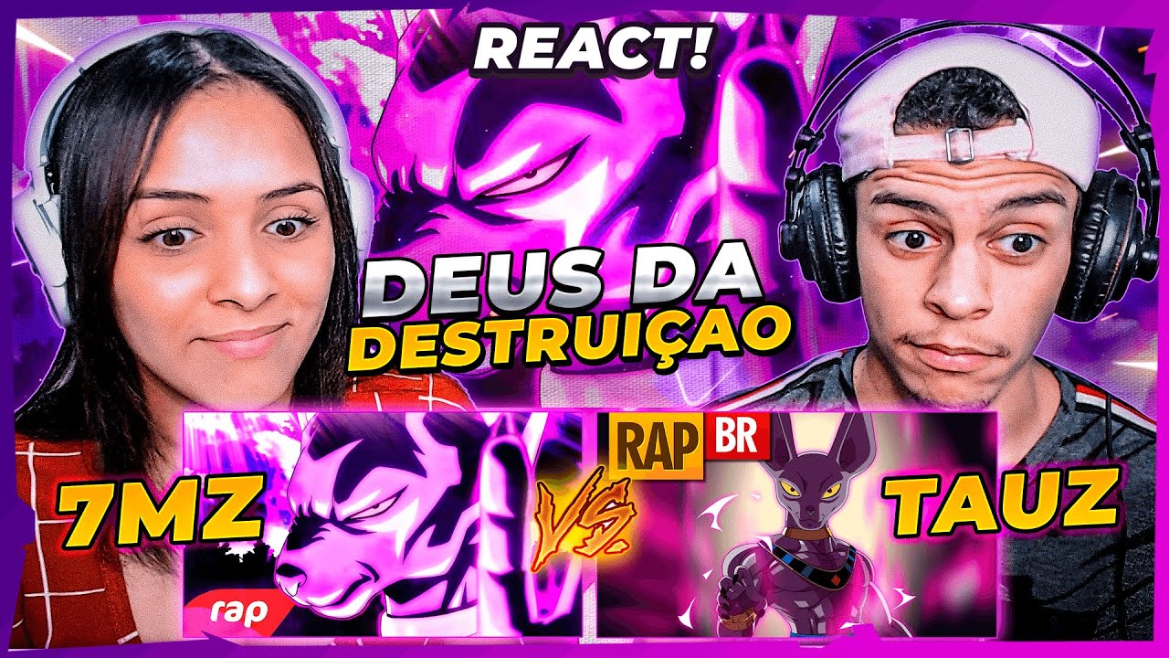 (2 em 1) | Rap do Bills - Deus da Destrui&ccedil;&atilde;o | 7 MINUTOZ & TAUZ | [ React Rap Nerd ] 🔥