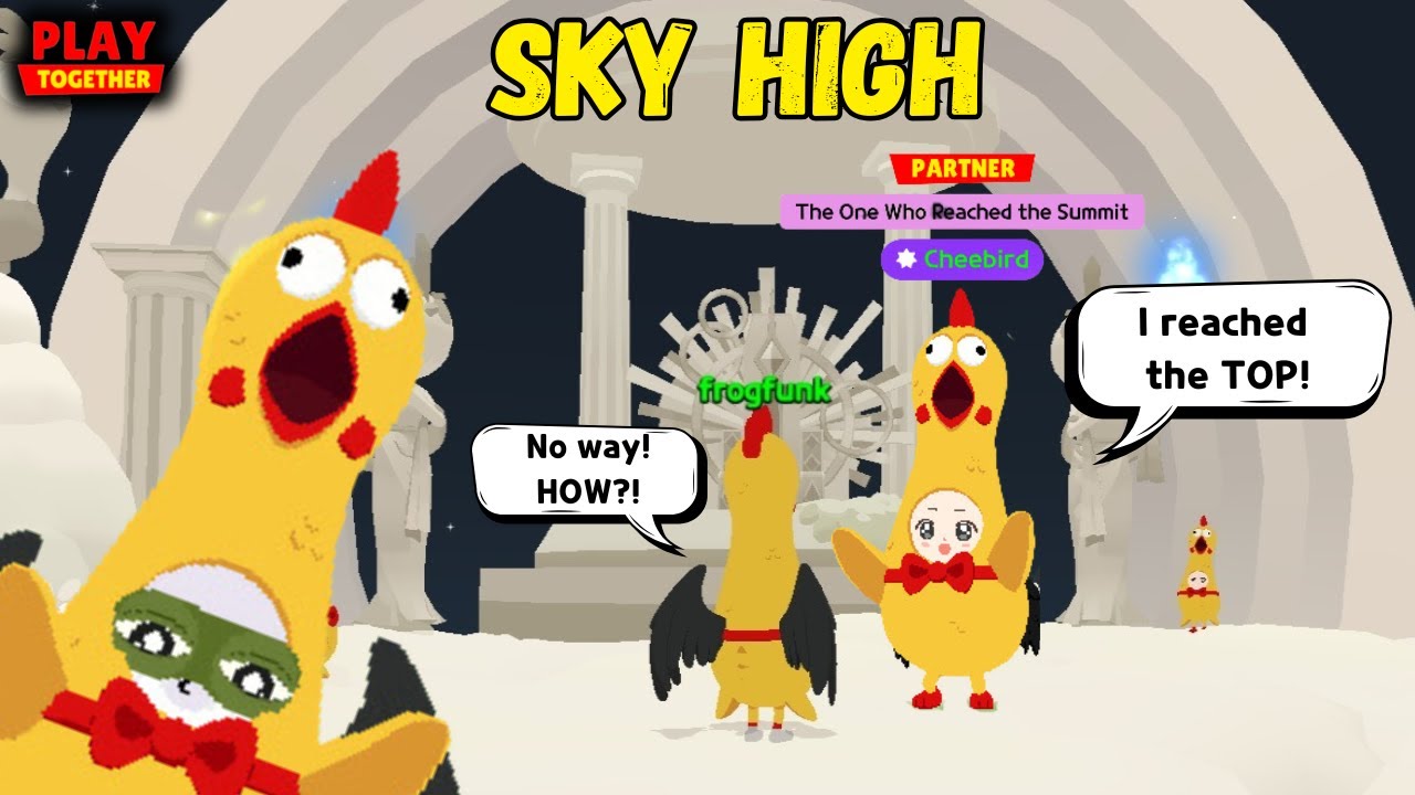 Sky High Gameplay Tips plus ALL GOLDEN Feather Locations (Play Together Game)